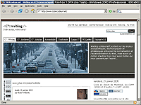 Capture d'écran sous Browsercam - résolution 800x600 - Firefox 1.0 Windows 2000