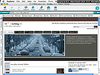 Capture d'écran sous Browsercam - résolution 800x600 - Internet Explorer 5.2 Mac OS X